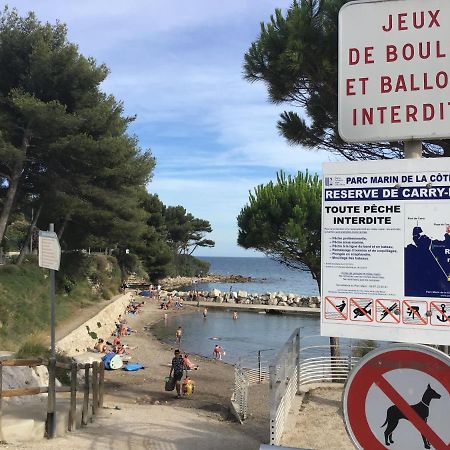 Studio Plage du cap Rousset Carry-le-Rouet Extérieur photo